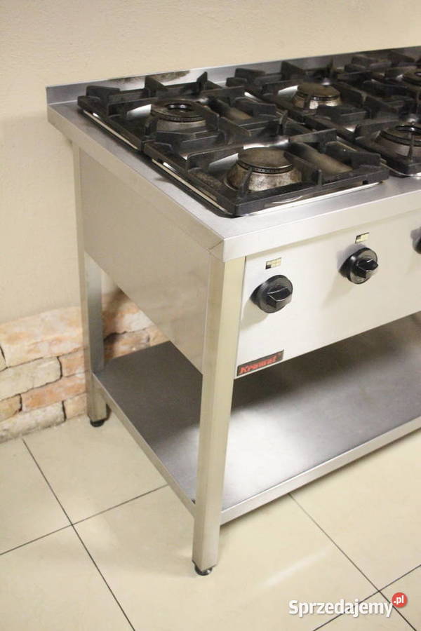 Kuchnia gazowa 6palnikowa 36 kW 1200x700x850 Pszczyna