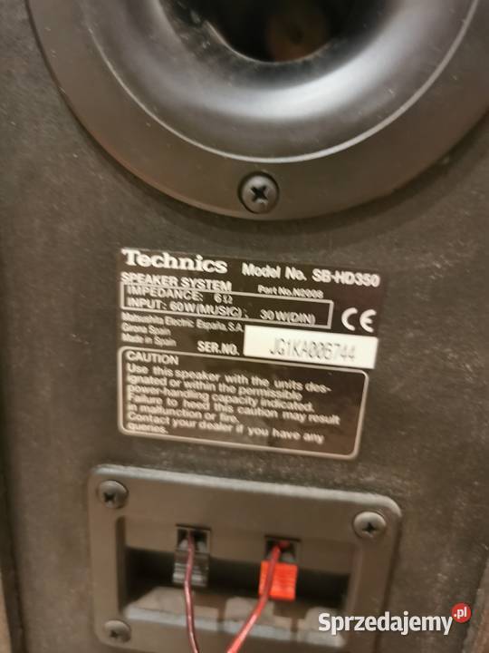 Technics SEHD350 mini wieża pilot kolumny Ruda Śląska