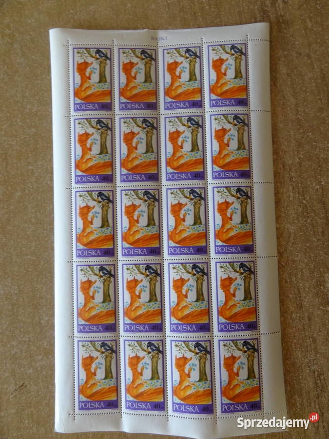 naczki pocztowe Polska Fi 16811688 Ark