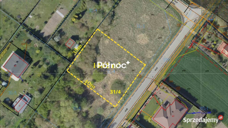 14 arowe działki budowlane Mokre Obrzeża Nieruchomości