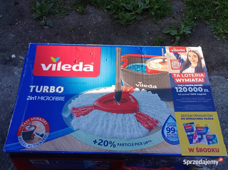 Vileda Turbo 2w1zapas i szufelka że zmiotka Elbląg