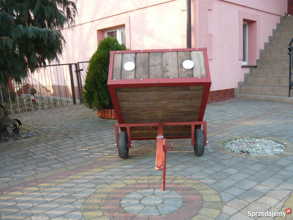 Przyczepka do quada kosiarki traktorka