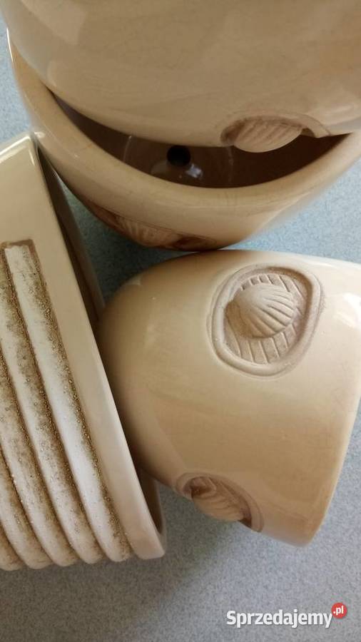 Doniczki ceramiczne Wyposażenie wnętrz mazowieckie