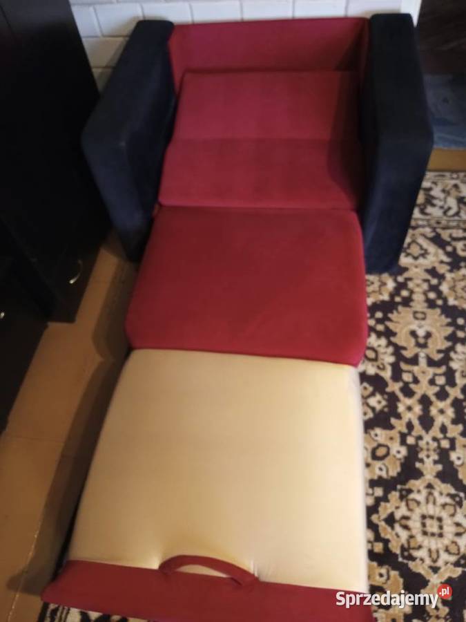 Fotel rozkładany stan idealny podlaskie Sokółka