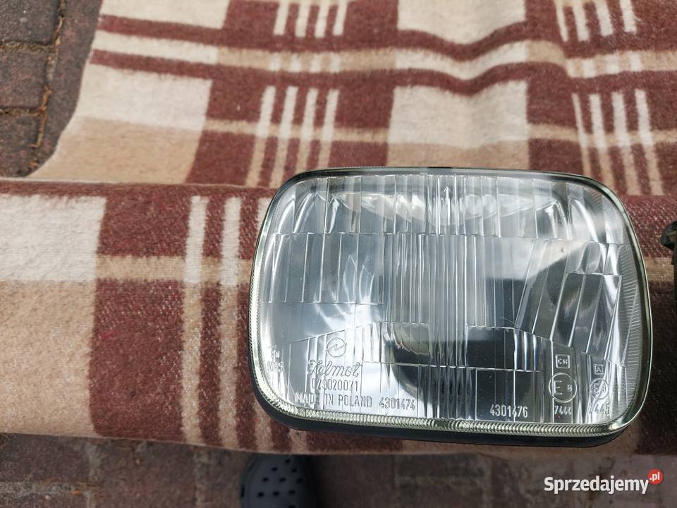 Fiat 126p lampy przód Zelmot oryginał wielkopolskie Poznań