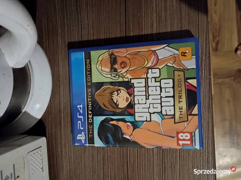 Sprzedam Grand Theft Auto The Trilogy na 4 Pozostałe