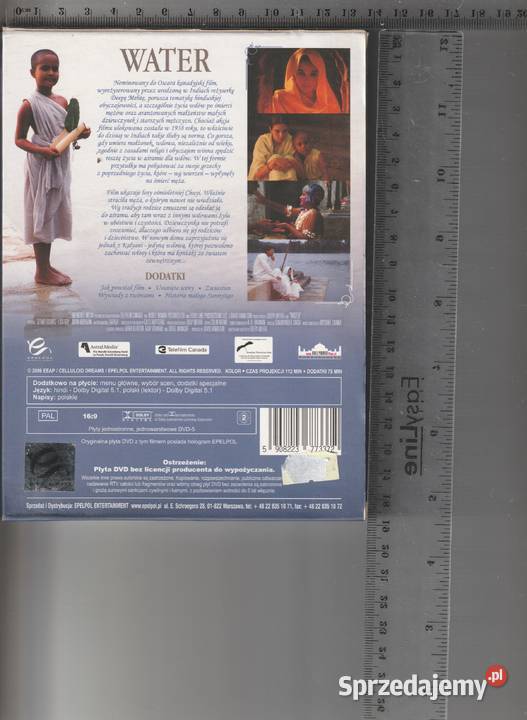Water Lisa Ray John Abraham DVD lektor mazowieckie Pruszków