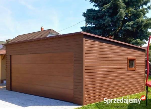 Garaż blaszany blaszak wzmocniona konstrukcja śląskie sprzedam