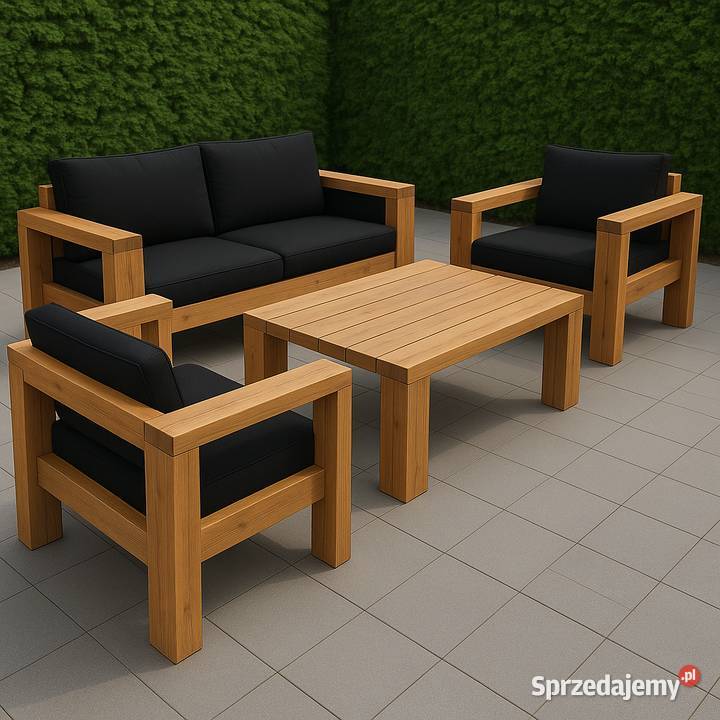 Meble ogrodowe drewniane nowoczesne i stylowe Rzeszów