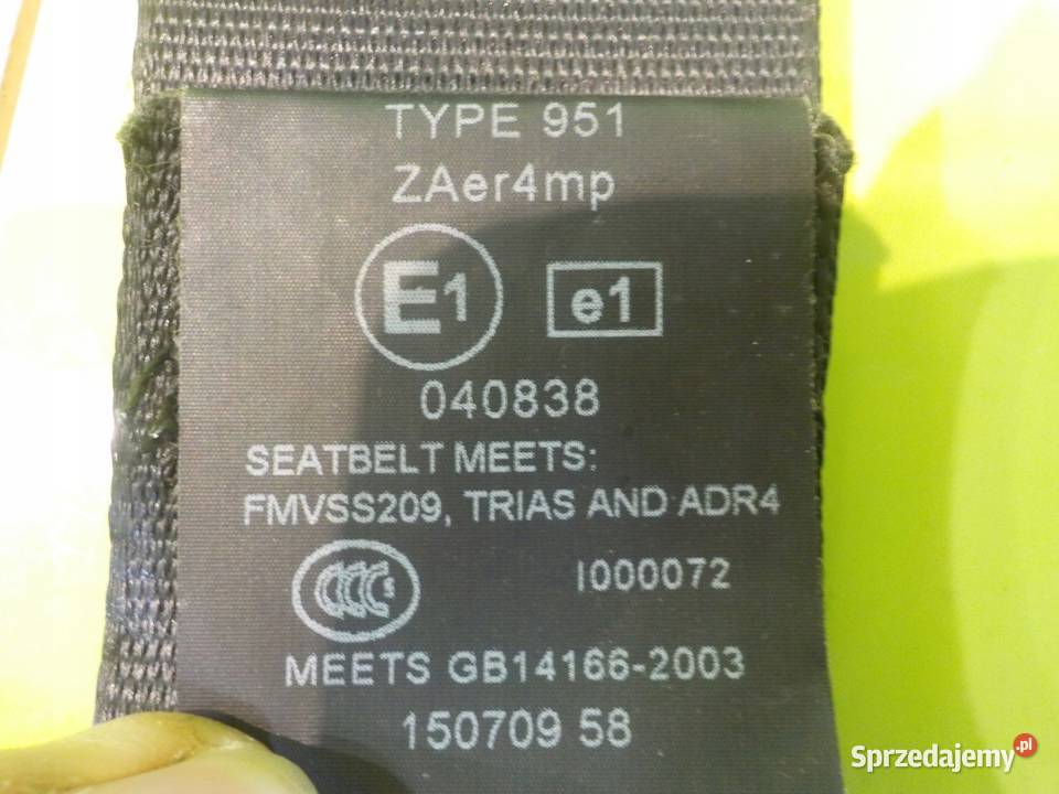 LAND ROVER FREELANDER II 09r pas bezpieczenstwa mazowieckie Suków