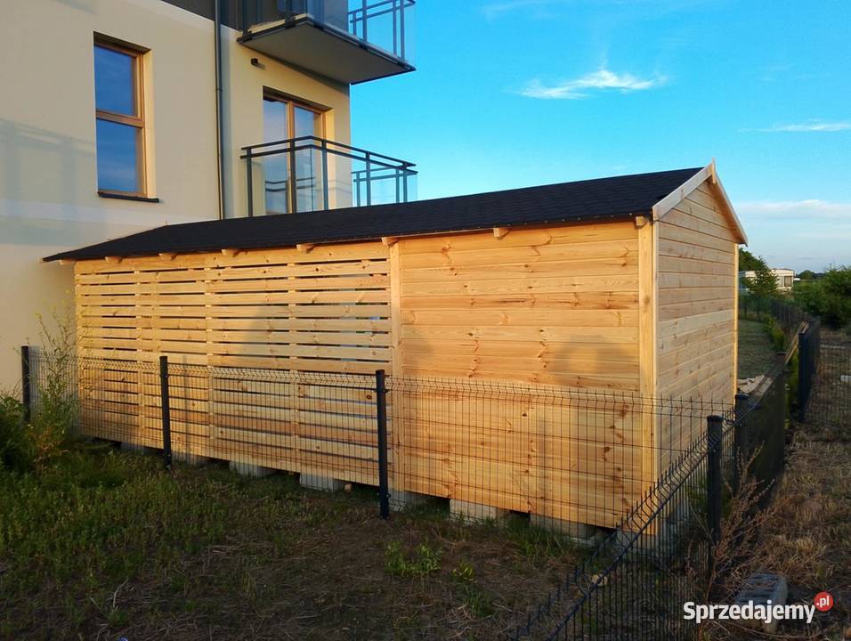Domek narzędziowy domek z tarasem na działke 3x2 Lublin