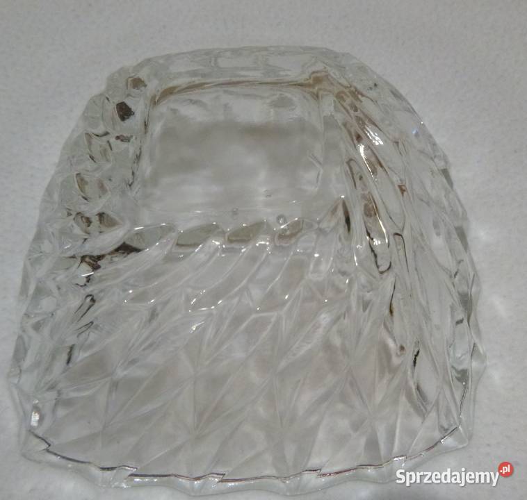 Szklana kwadratowa salaterka Warszawa sprzedam