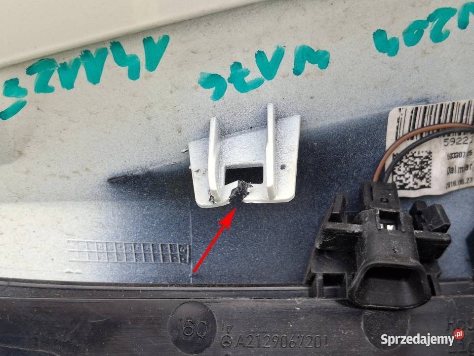 MERCEDES W212 W117 W204 W176 W207 OBUDOWA osobowe