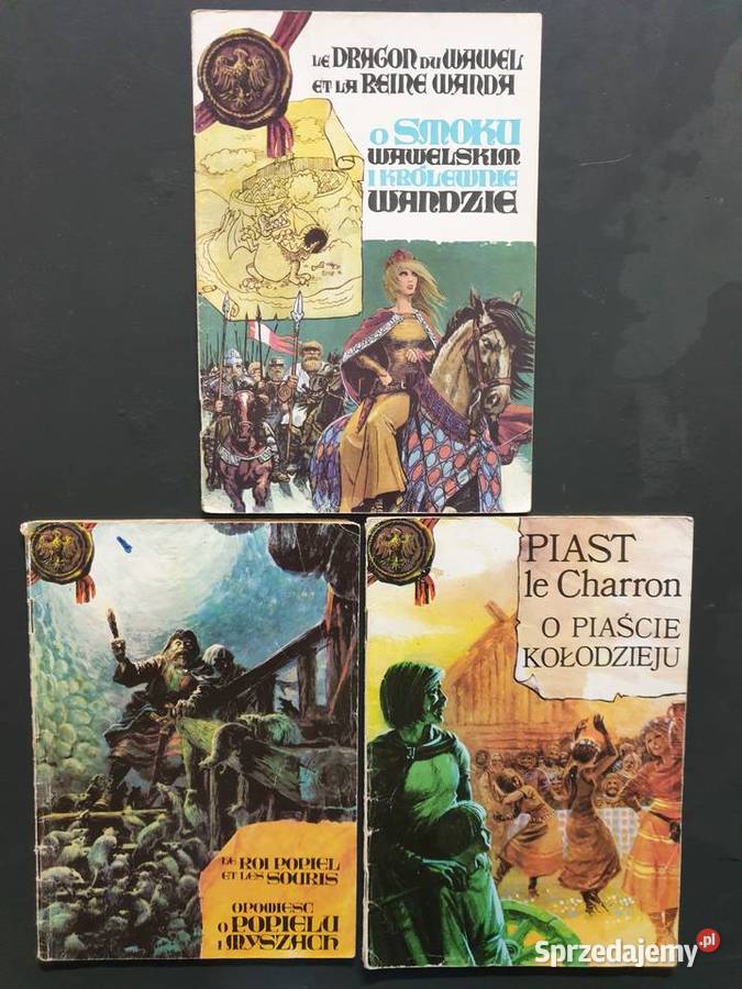 Legendy Polskie 3 dwujęzyczne komiksy francuski Gdynia