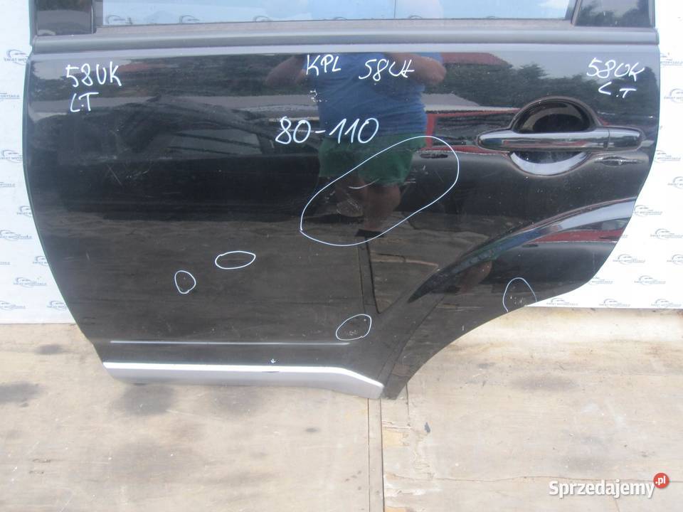 OUTLANDER II 07r drzwi lewe tył osobowe świętokrzyskie