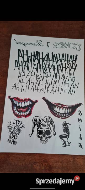 Tatuaż harlequin joker harleen quinzel tattoo Bielsko-Biała