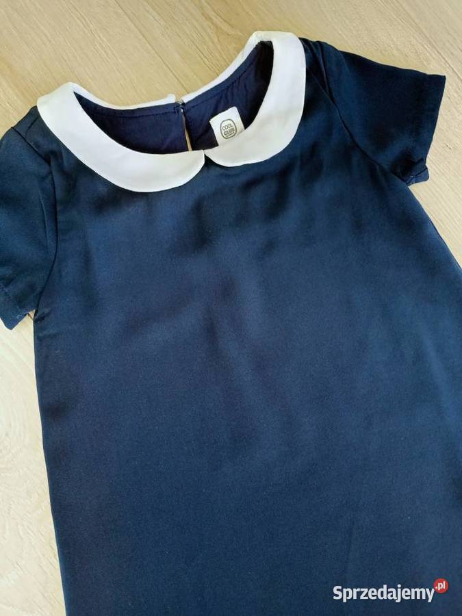 Sukienka dziewczęca granatowa 104 mazowieckie Płock