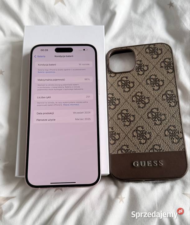 iPhone 15Plus 96 kondycji NA GWARANCJI Kraków sprzedam