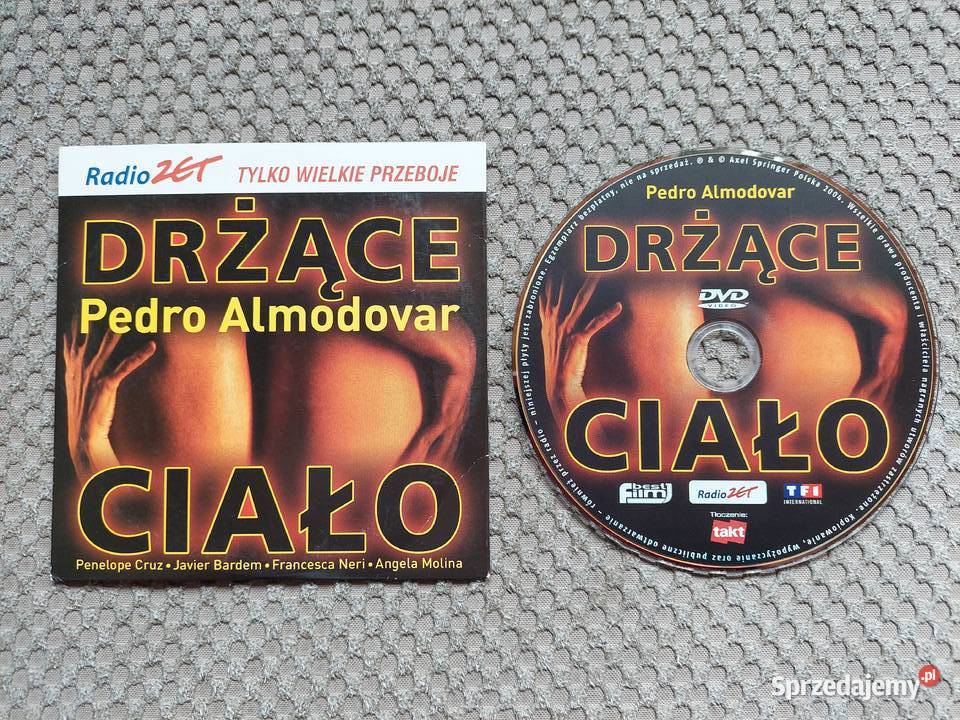 film Drżące ciało reż Pedro Almodovar 1 płyta Kraków