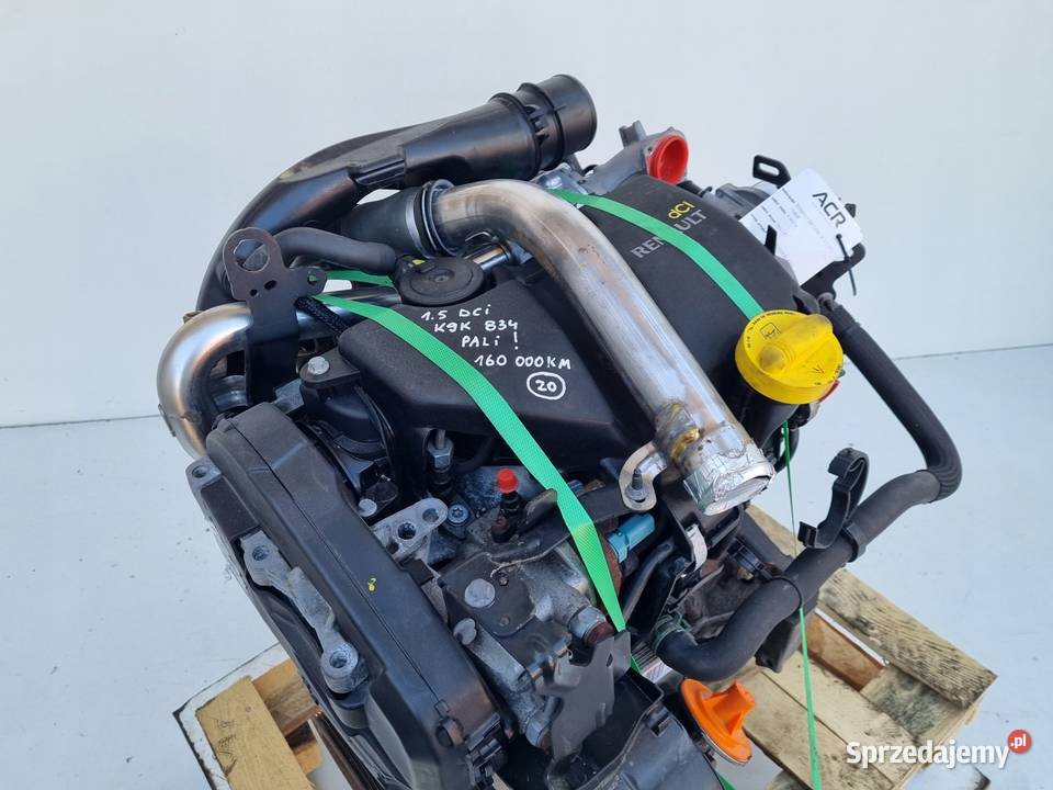 SILNIK KOMPLET Renault Scenic III 15 DCI 90 Rudka