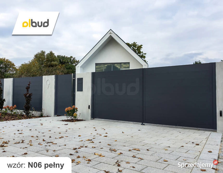 Ogrodzenia Szczecin z aluminium nowoczesne wzory zachodniopomorskie sprzedam