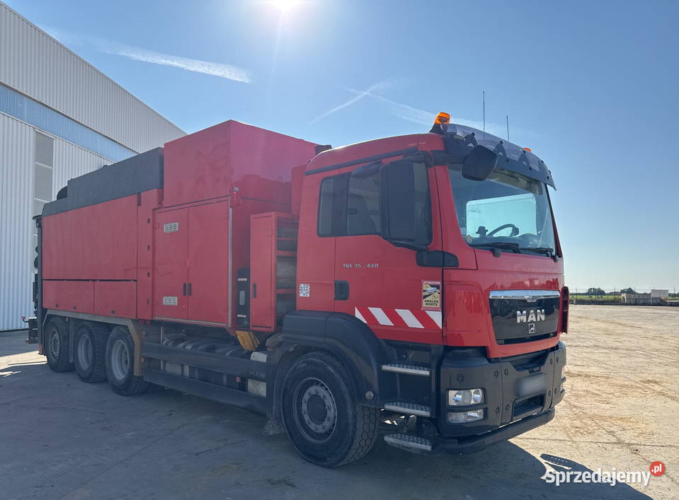 MAN TGS 35440 8x4 Koparka próżniowa MTS 170km Kraków
