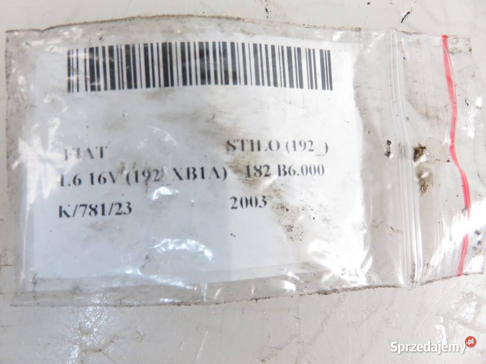CEWKA FIAT STILO 192 16 16V 103 182 B6000 Motoryzacja