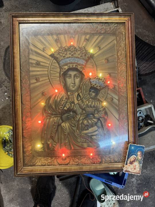 stary obraz matki boskiej Obrazki i obrazy