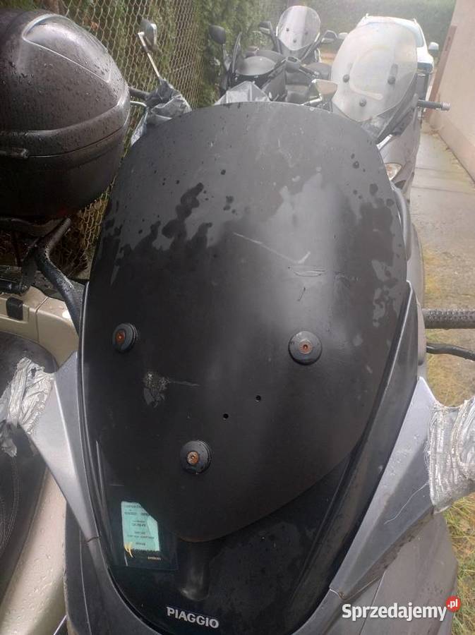 Piaggio x9 Evolution szyba podszybie komplet podkarpackie sprzedam