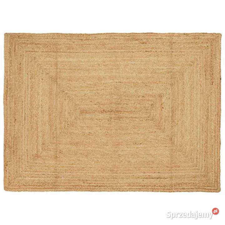 vidaXL Dywan Beżowy 140 x 200 JutaSKU 42010396 Warszawa