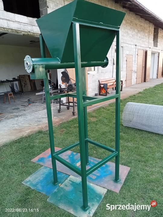 Silos kosz przejęciowy z podajnikiem ślimakowym Szczepocice Rządowe