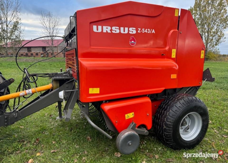 Prasa belująca Ursus Z543A 2016 siatkasznurek nieuszkodzony Łowicz