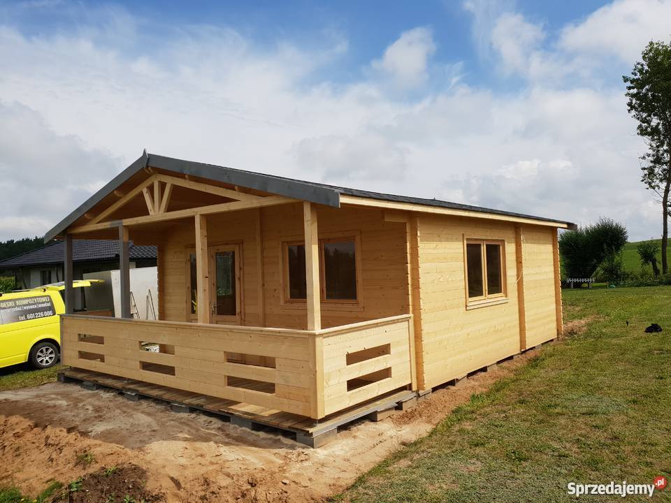 Drewniany domek letniskowy Lena I 32 11 m2 Mrągowo
