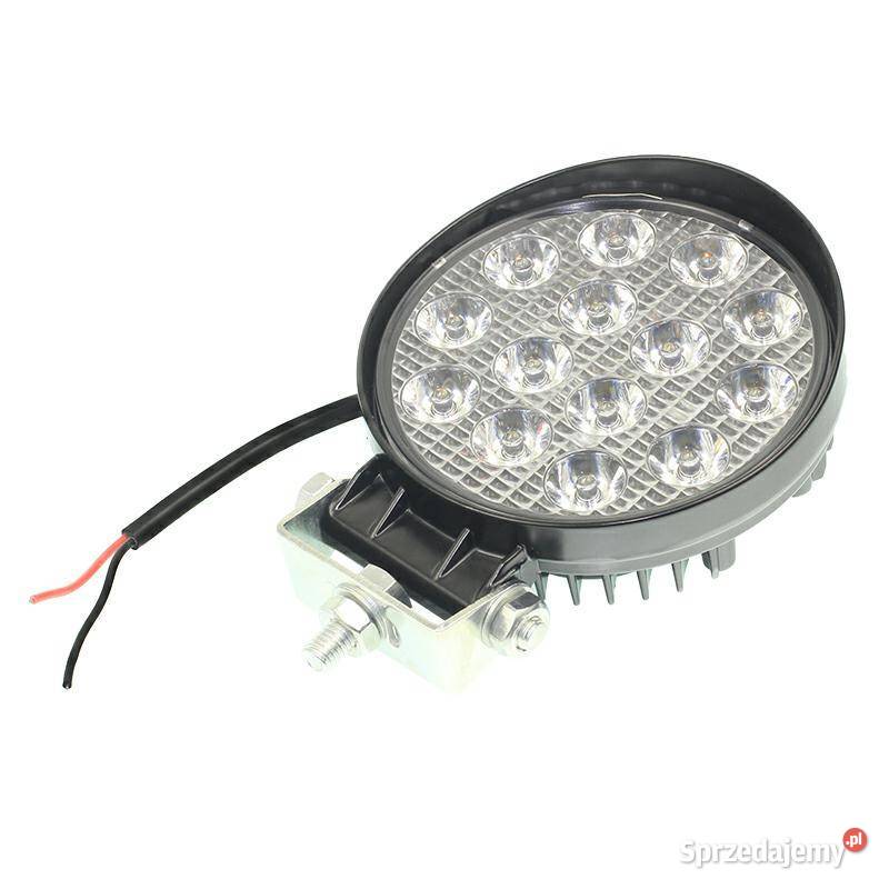 LAMPA ROBOCZA LEDOWA OKRĄGŁA 14 LED 1280V FI uniwersalne