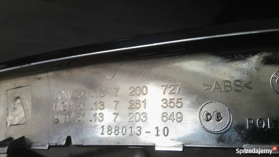 BMW 5 F10 F11 09 CHROM NERKI GRILL LEWY PRAWY zderzaki wielkopolskie Międzychód