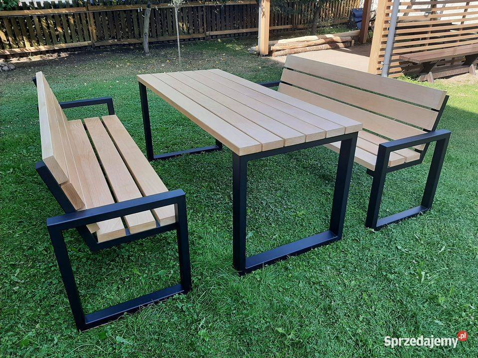 Bukowe Meble Ogrodowe Loft Drewno Bielsk Podlaski