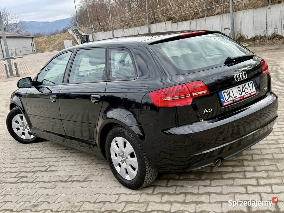 Audi A3 Diesel 2012 198 Skóry Ksenon Ledy światła do jazdy dziennej Kłodzko