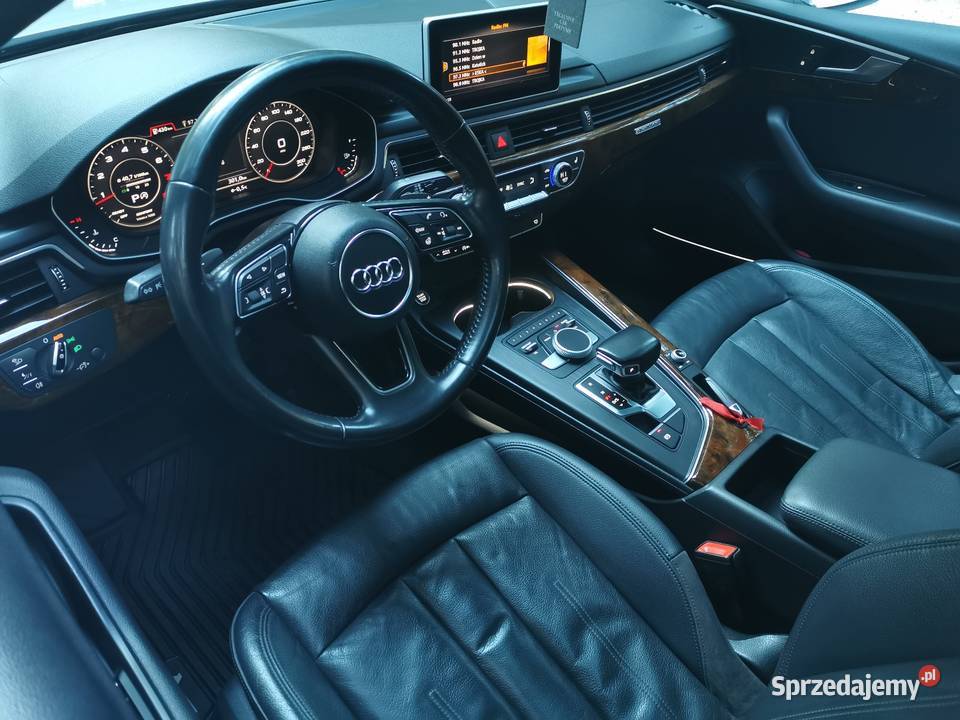 Audi A5 5F Quattro Czarny Środek autoalarm Tomaszów Lubelski