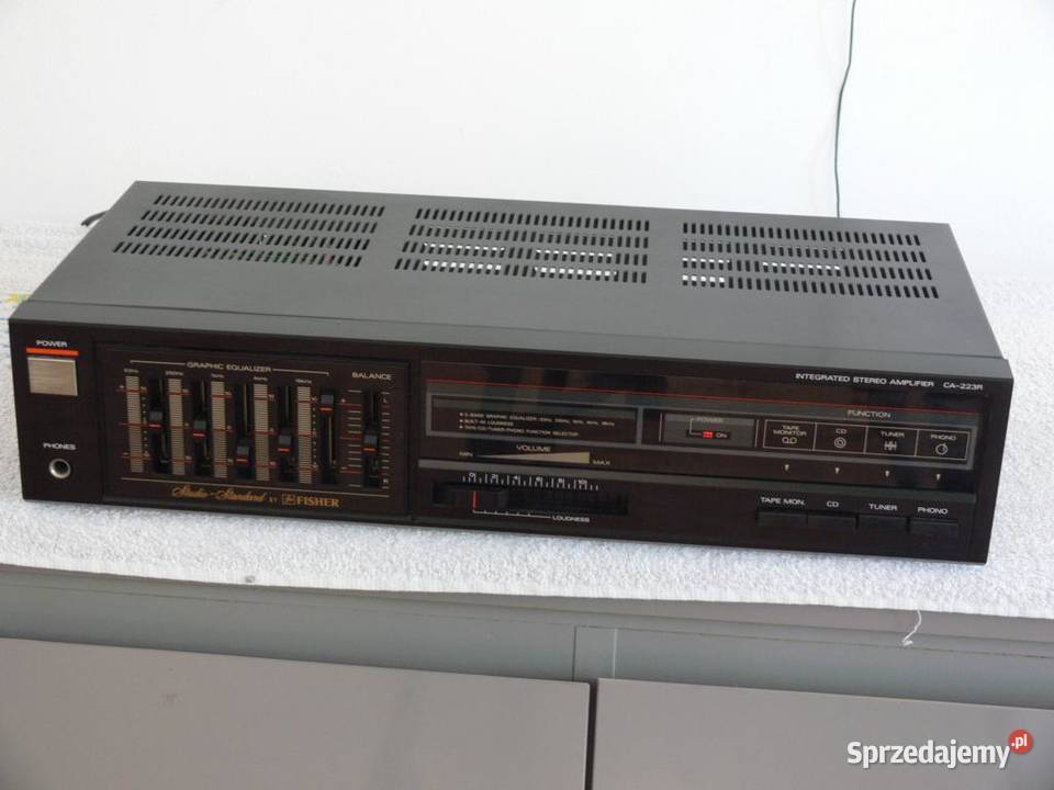 Wzmacniacz z korektorem Fisher CA223R WYSYŁKA Jasło