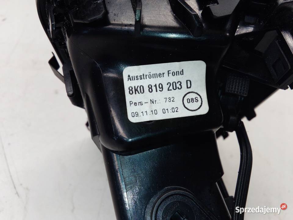 KRATKA NAWIEWU TYŁ AUDI A4 B8 LIFT A5 8K0819203D Przystajń