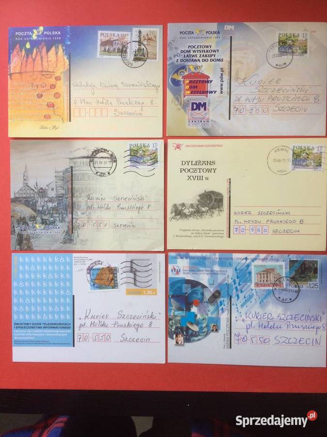 526 Zestaw Kart Pocztowych 2 Szczecin