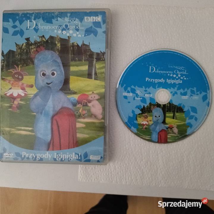 Bajka DVD Dobranocny ogród Przygody Igipigla Wrocław