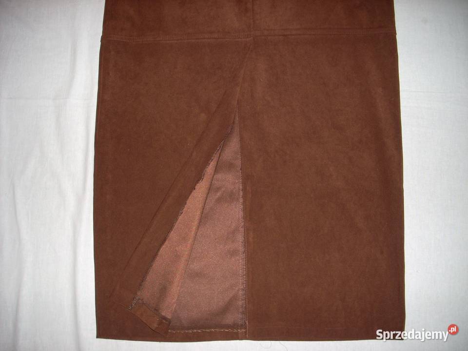 BARISAL długa spódnica Ołówkowa karmelowa 36 38 Ołówkowa  Spódnice i sukienki Nowy Sącz