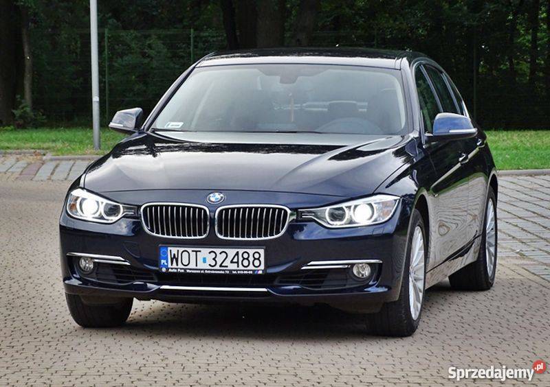 BMW F30 LUXURYLINE PERFEKCYJNA nieuszkodzony BMW Otwock
