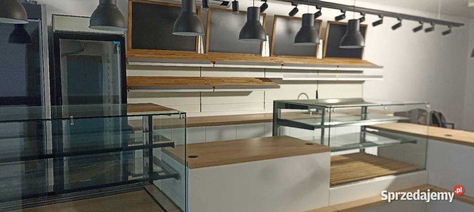 Witryna cukiernicza chłodnicza neutralna lada