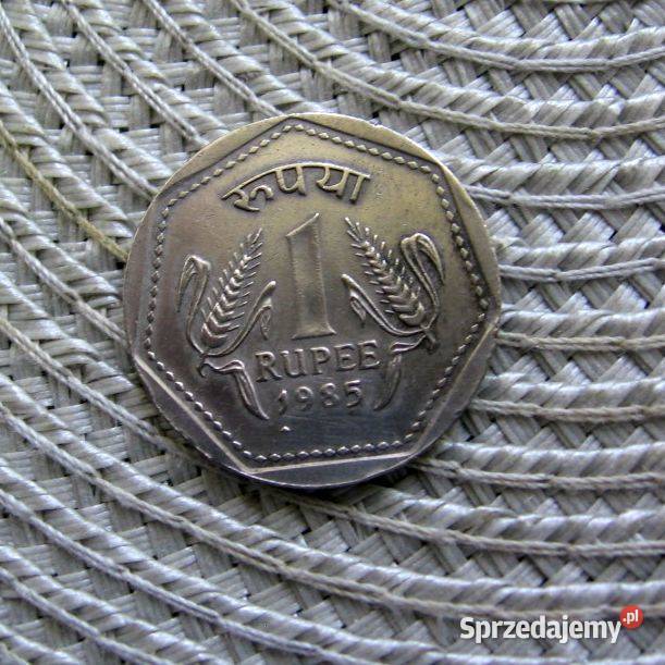 Indie 1 Rupia 1985r Kalisz