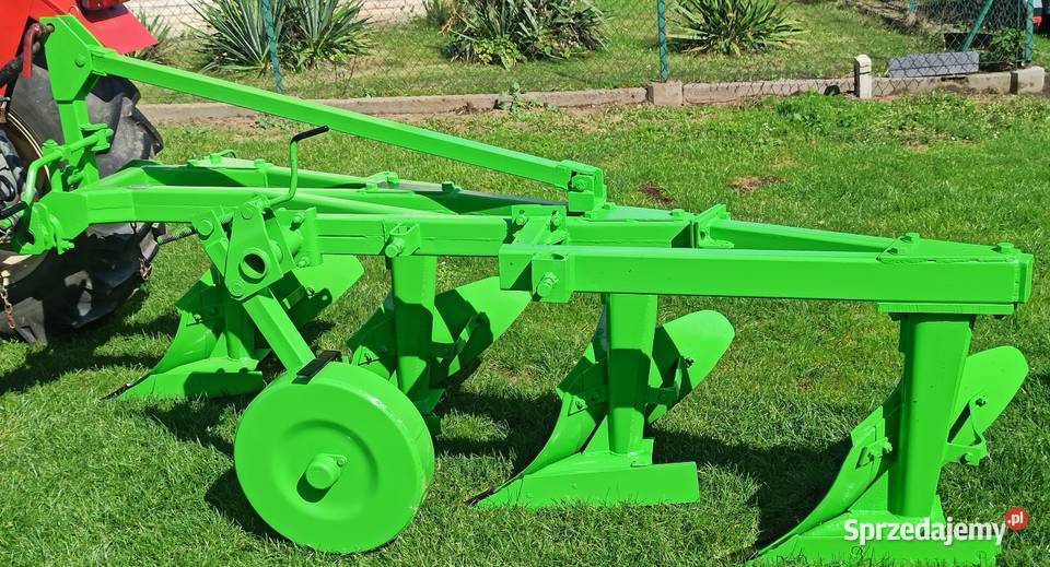 Pług 4 skibowy duży 4x35 Bomet wysoka słupica Przeworsk