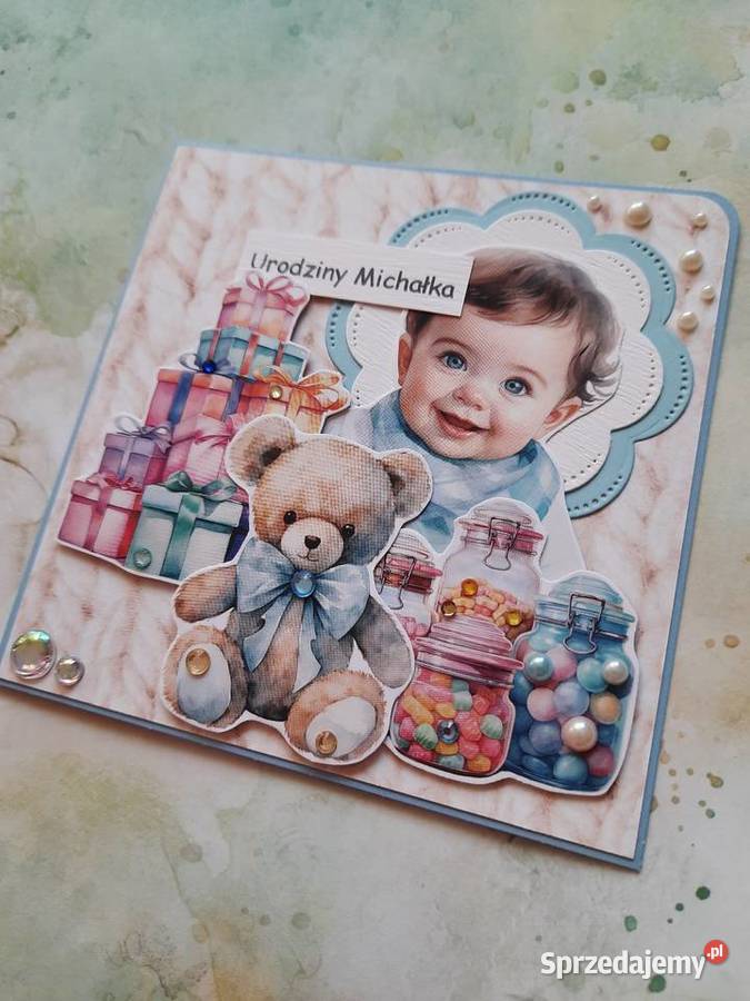 Kartka personalizowana handmade Dęblin