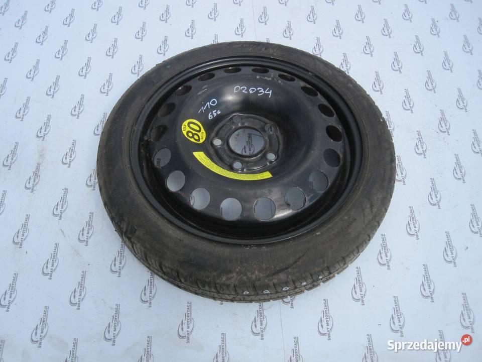 OPEL VECTRA C koło dojazdowe 1157016 92M ET41 Koła dojazdowe Koła dojazdowe