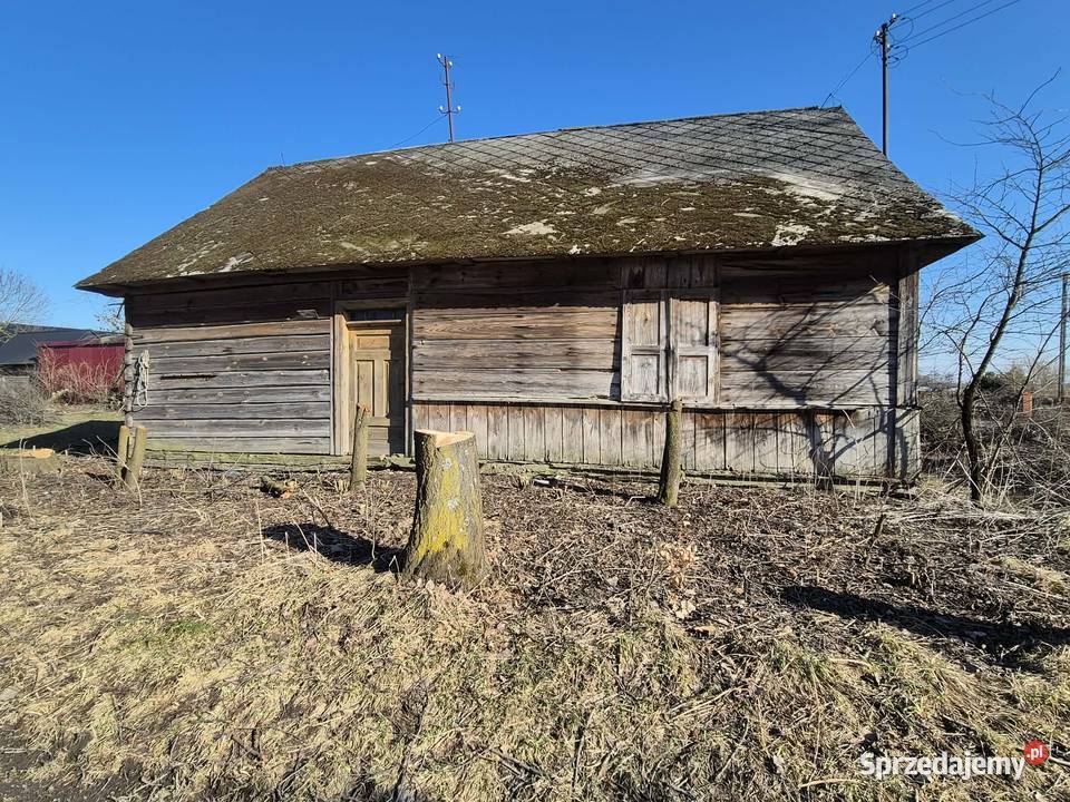 Drewniany dom do rozbiórki Turobin